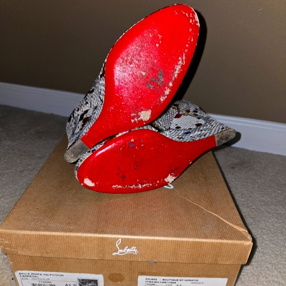 Christian Louboutin Wedge Booties - Picture 4 of 5